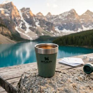 Adventure Pre-Party Shot Glass + Flask Set