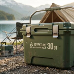 Adventure Easy Carry Outdoor Cooler 30 QT